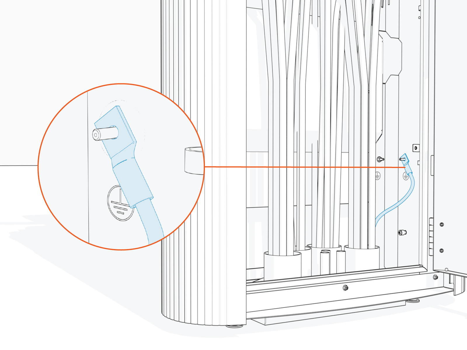 Technical illustration depicts the procedural step.