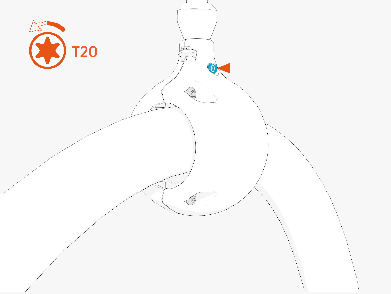 Technical illustration depicts the procedural step.