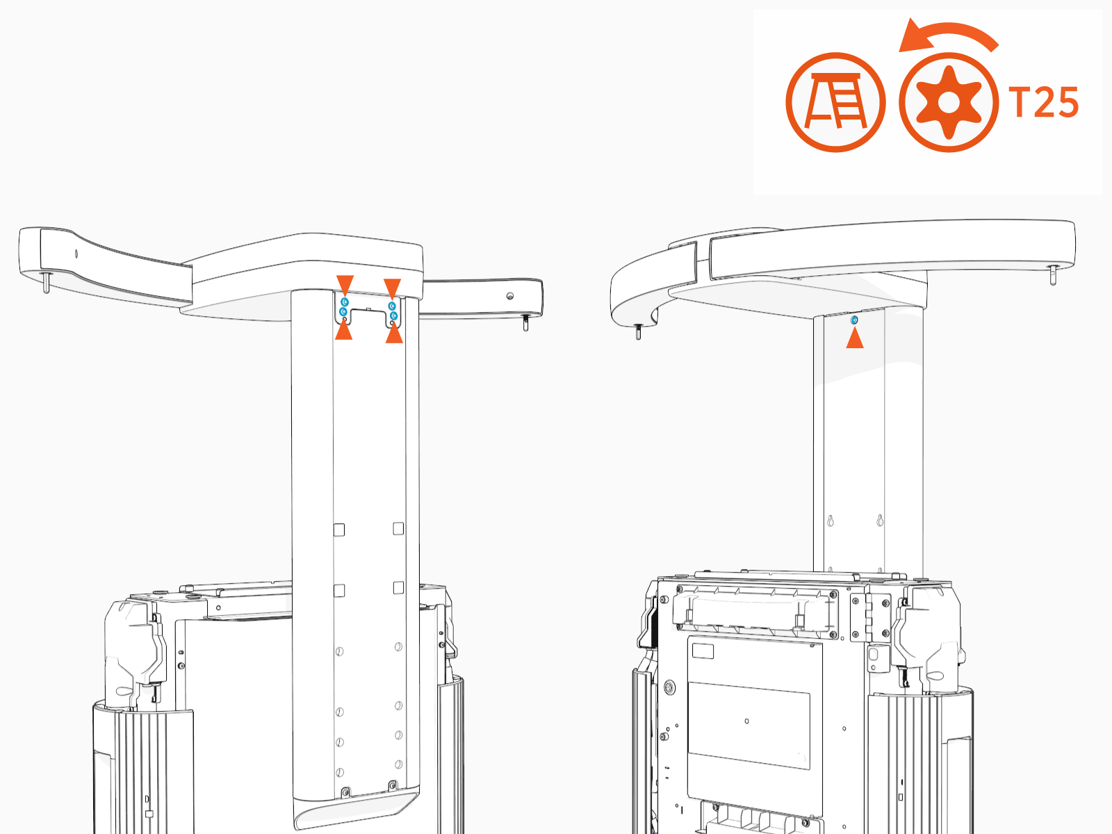 Technical illustration depicts the procedural step.