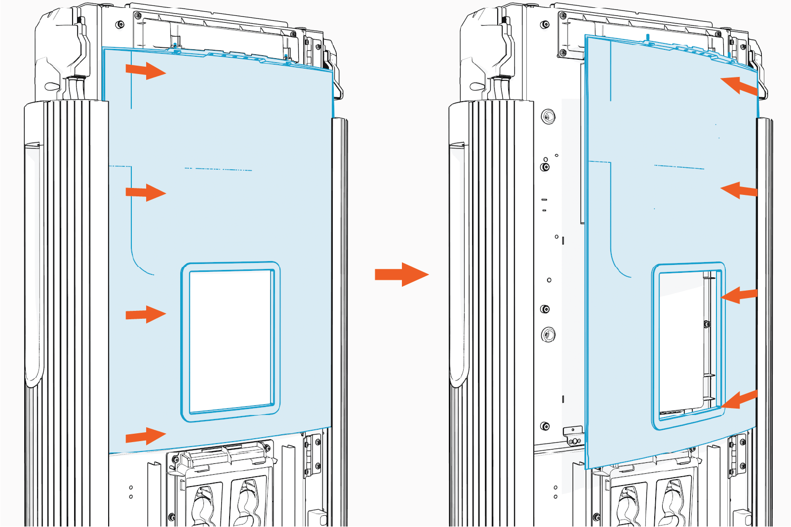 Technical illustration depicts the procedural step.