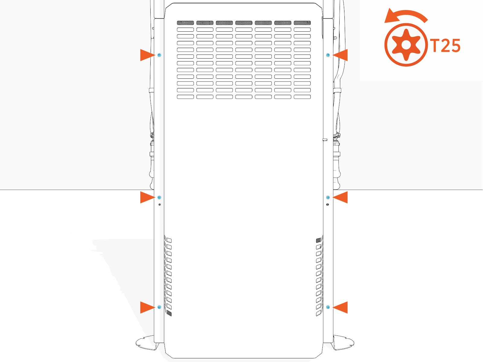 Technical illustration depicts the procedural step.