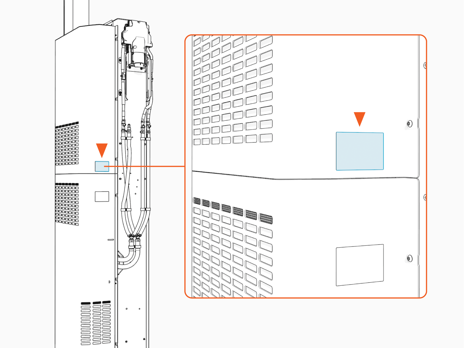 Technical illustration depicts the procedural step.