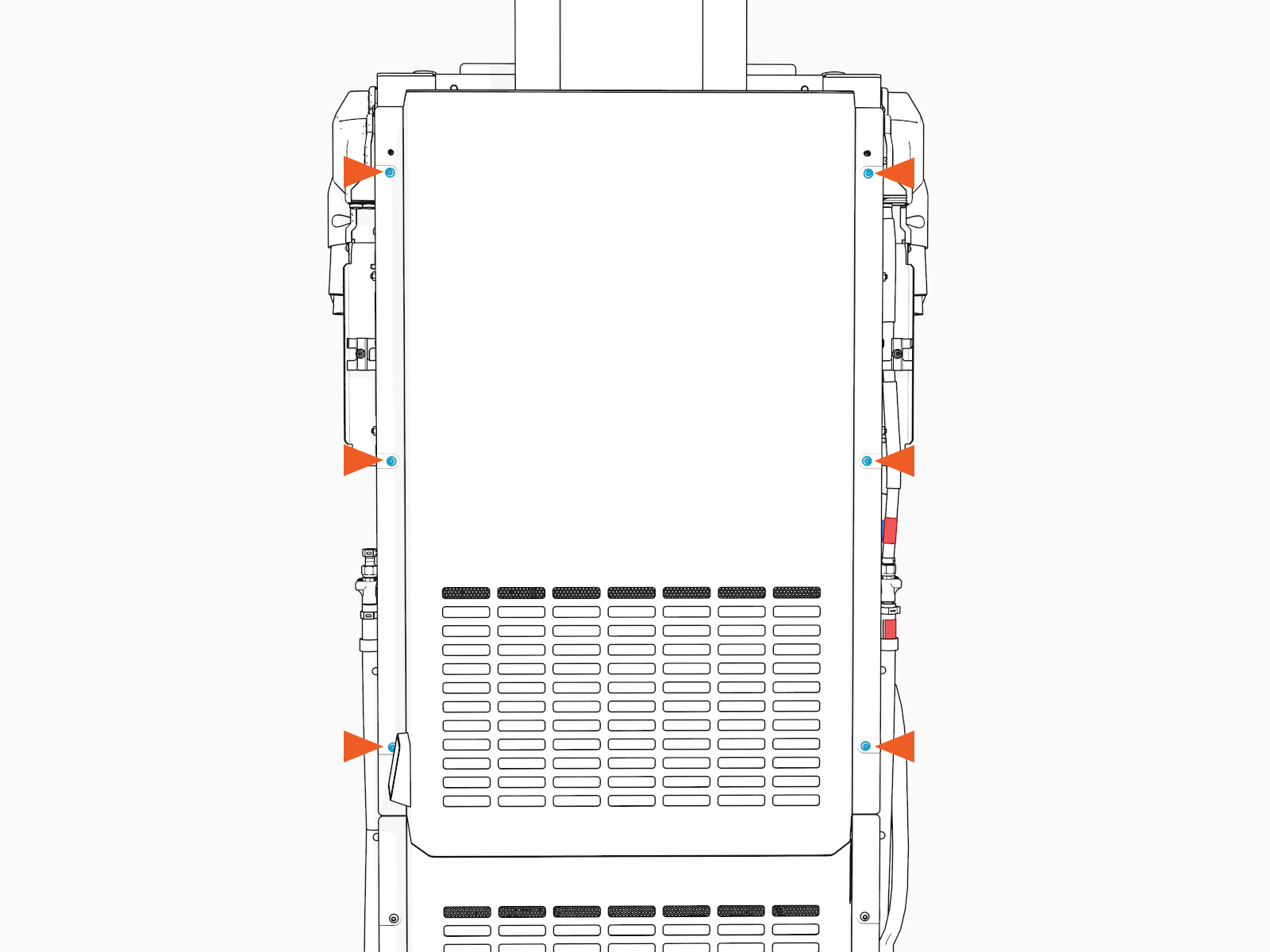 Technical illustration depicts the procedural step.