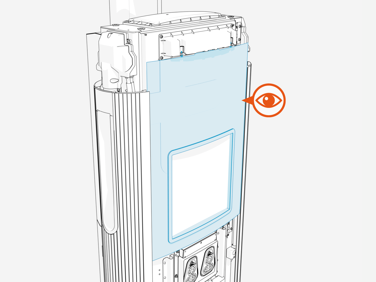 Technical illustration depicts the procedural step.