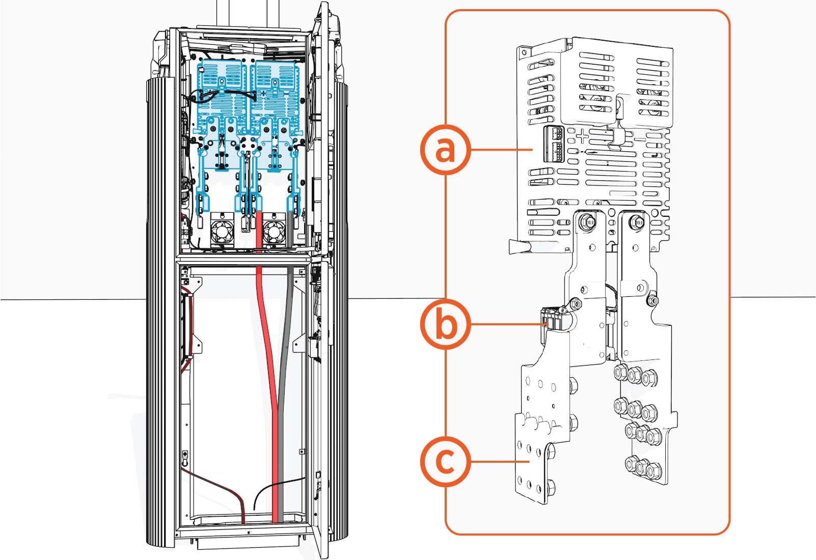 Technical illustration depicts the procedural step.