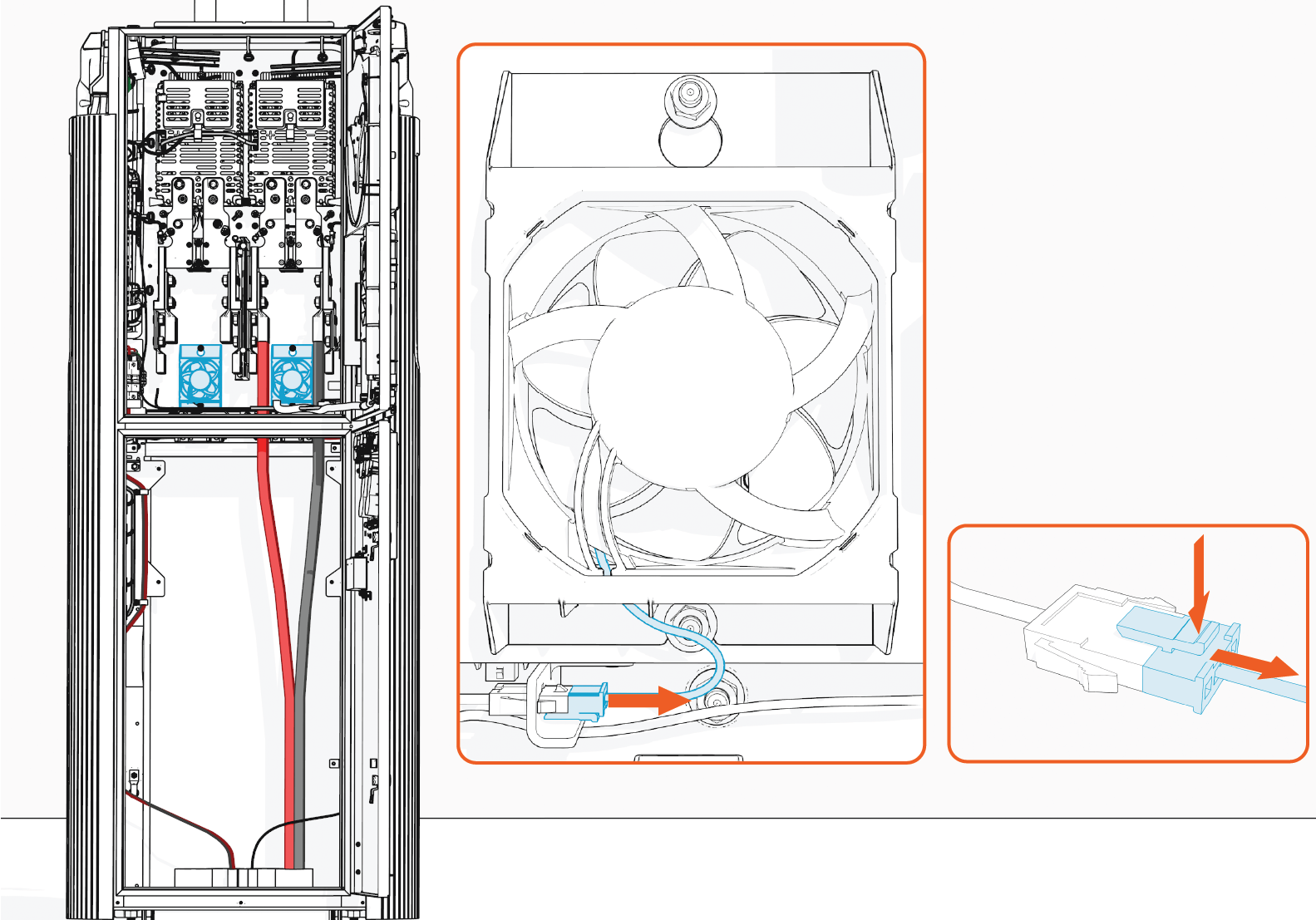 Technical illustration depicts the procedural step.