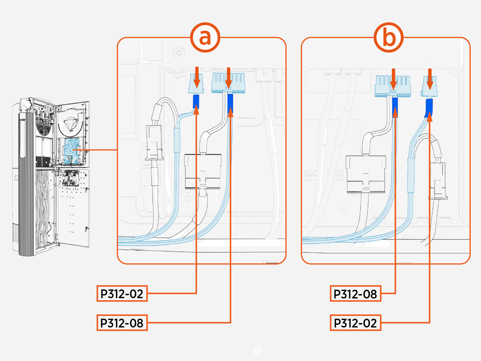 Technical illustration depicts the procedural step.