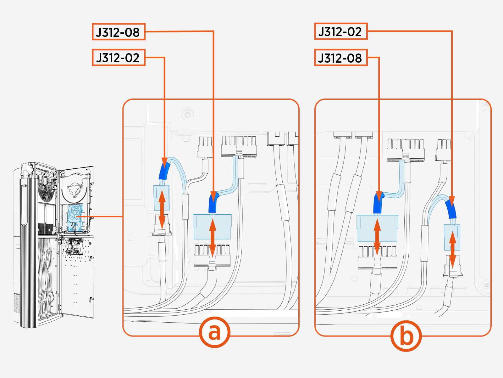 Technical illustration depicts the procedural step.