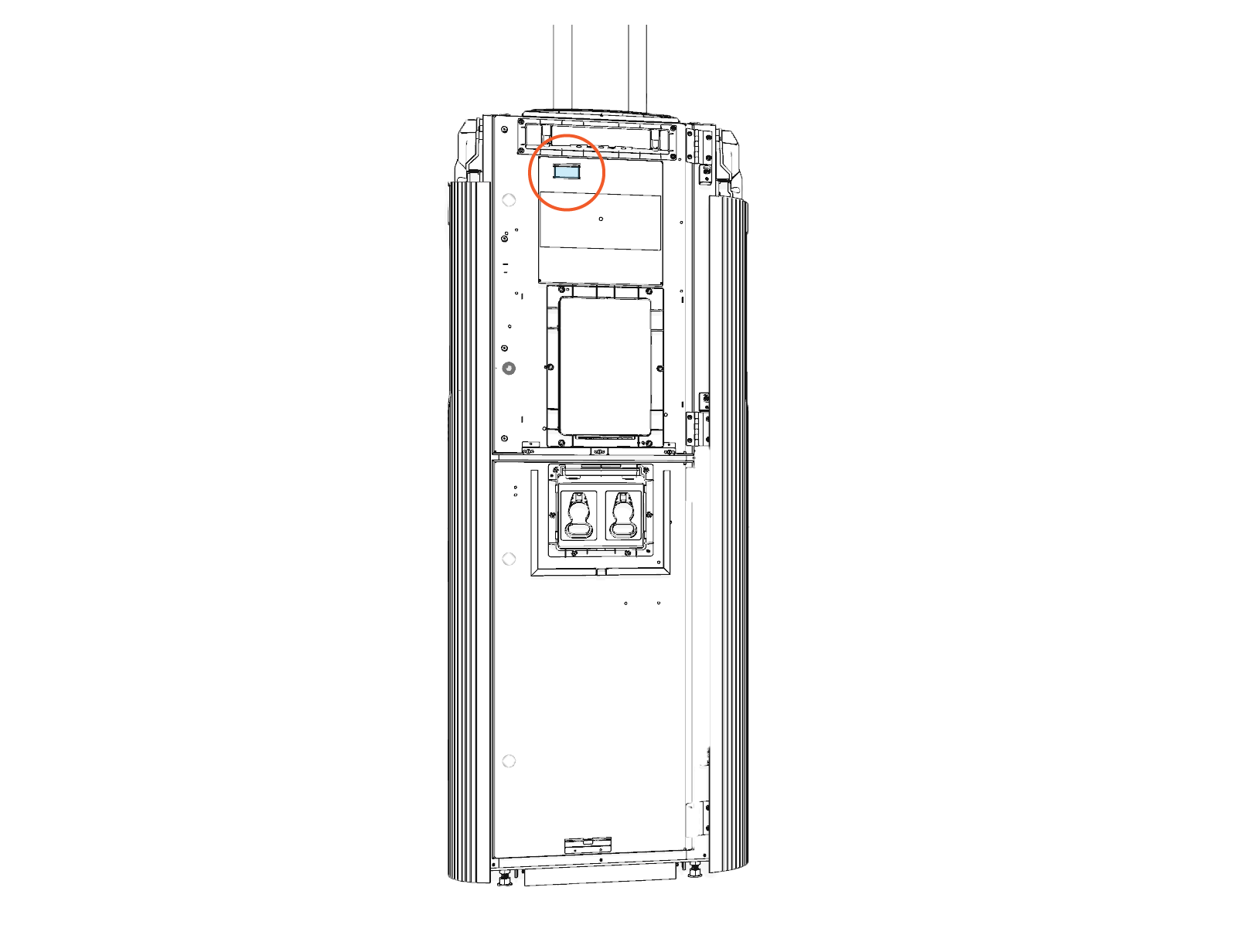 Technical illustration depicts the procedural step.