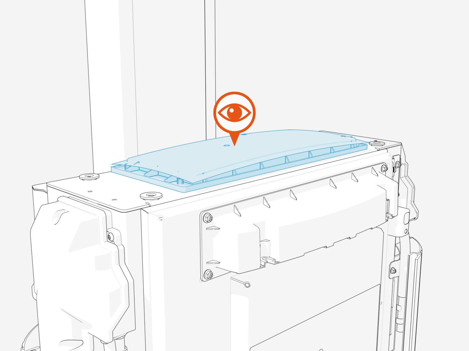 Technical illustration depicts the procedural step.