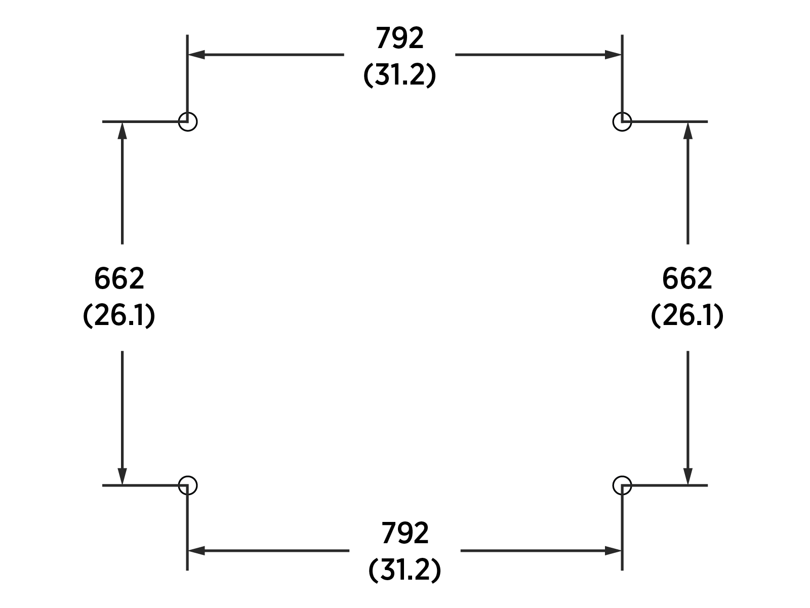 Power Block Anchor Bolts Placement