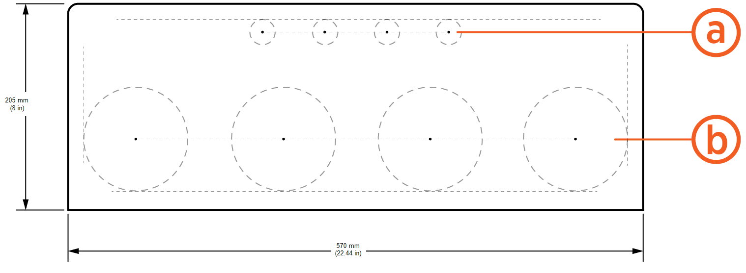 Conduit layout for demonstration purposes only