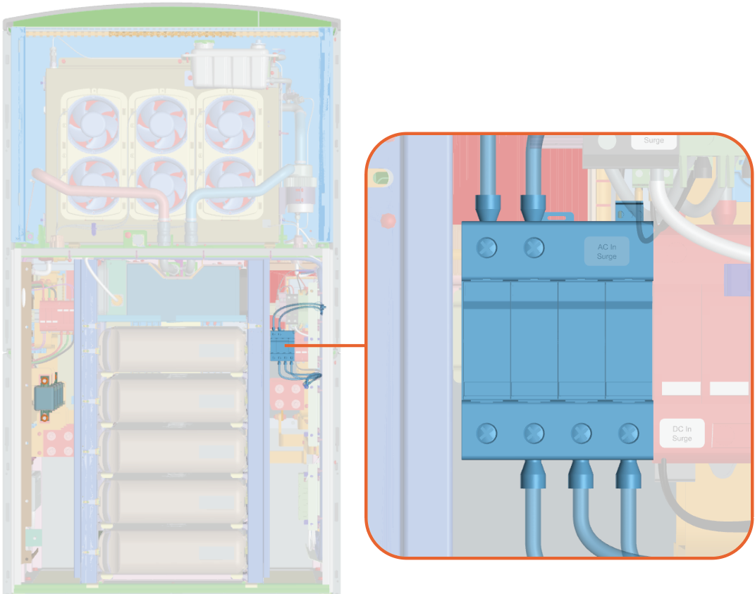 AC input surge suppressor.