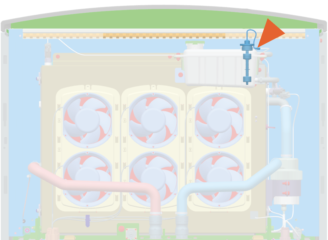 Disconnect the sensor cable