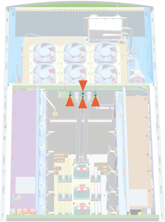 Remove the four screws. If necessary, use T25 Torx screwdriver.