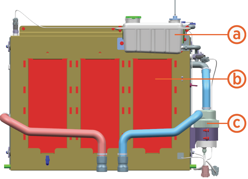 Upper Heat Exchanger