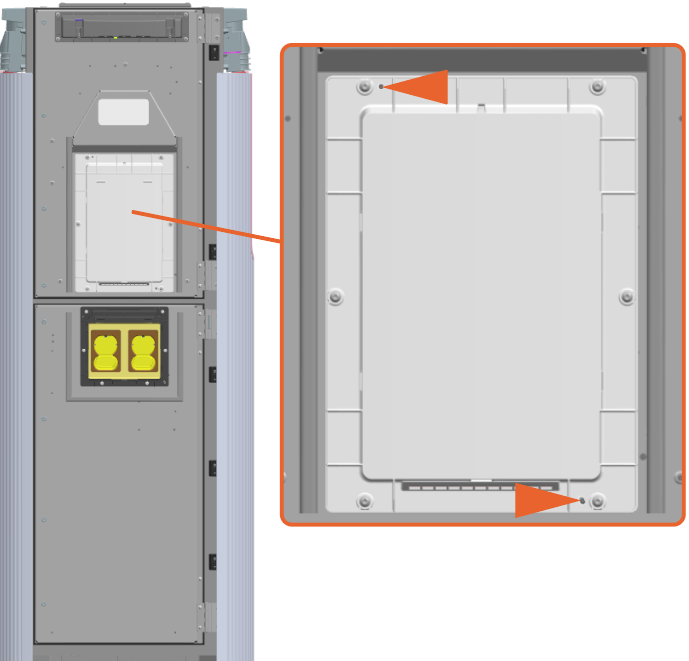 Align and install the new lens bracket onto the two alignment pins.