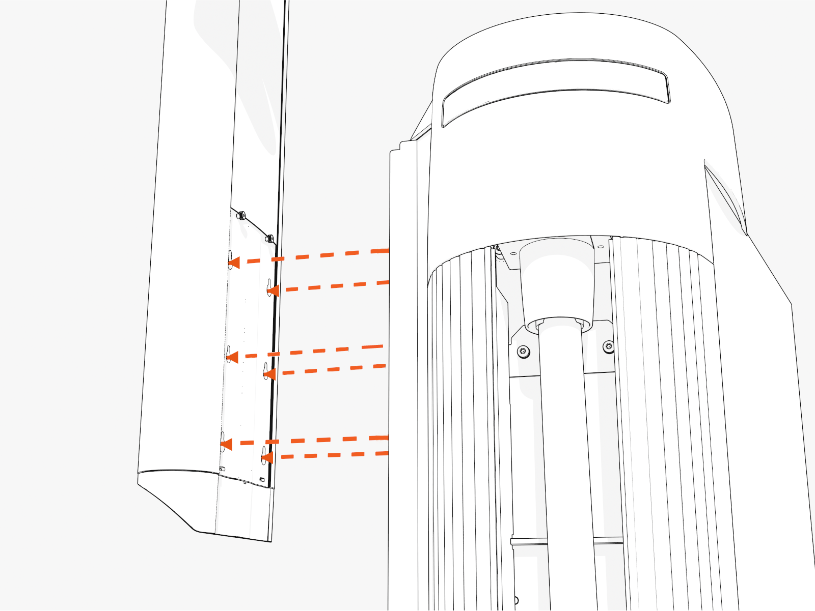 Technical illustration depicts the procedural step.