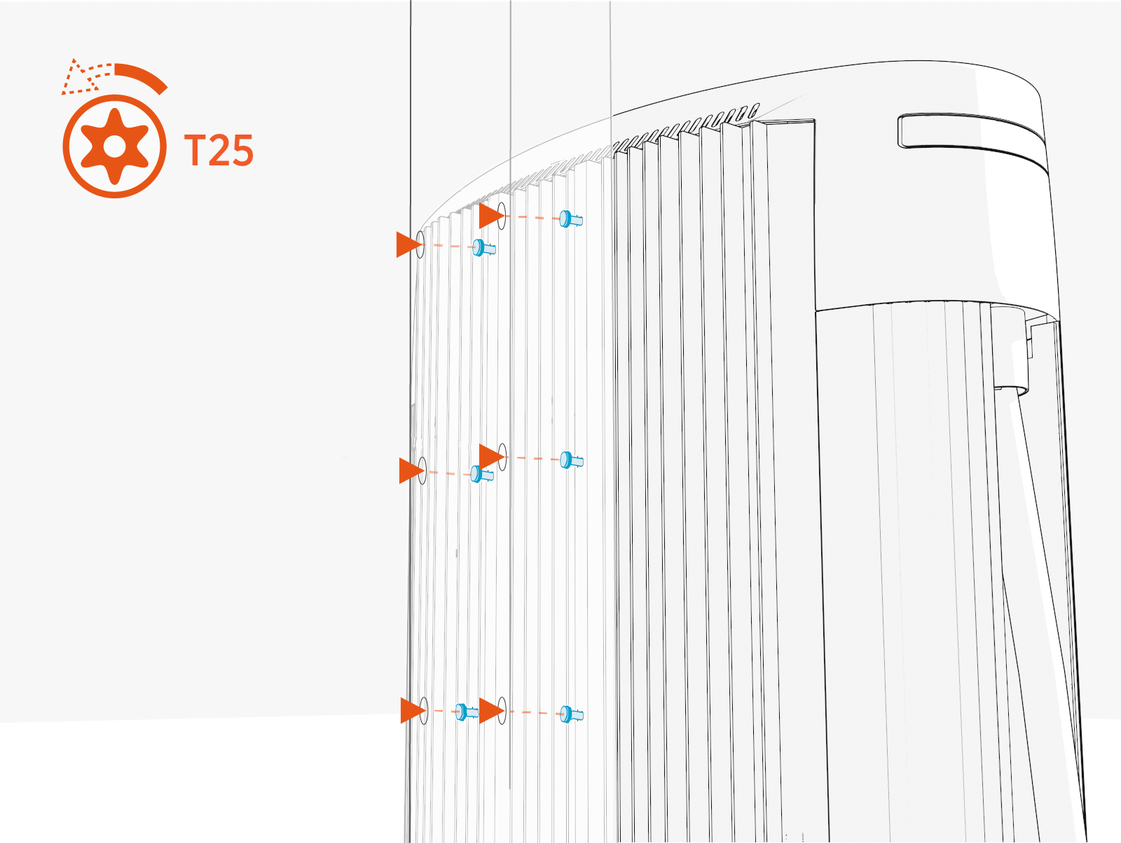 Technical illustration depicts the procedural step.