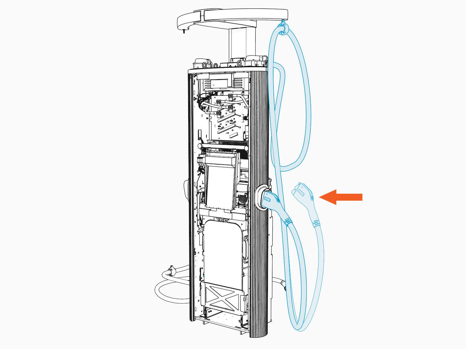 Technical illustration depicts the procedural step.