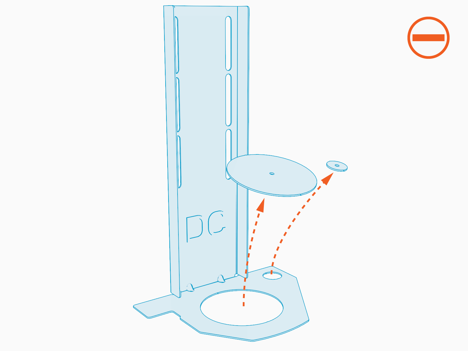 Technical illustration depicts the procedural step.