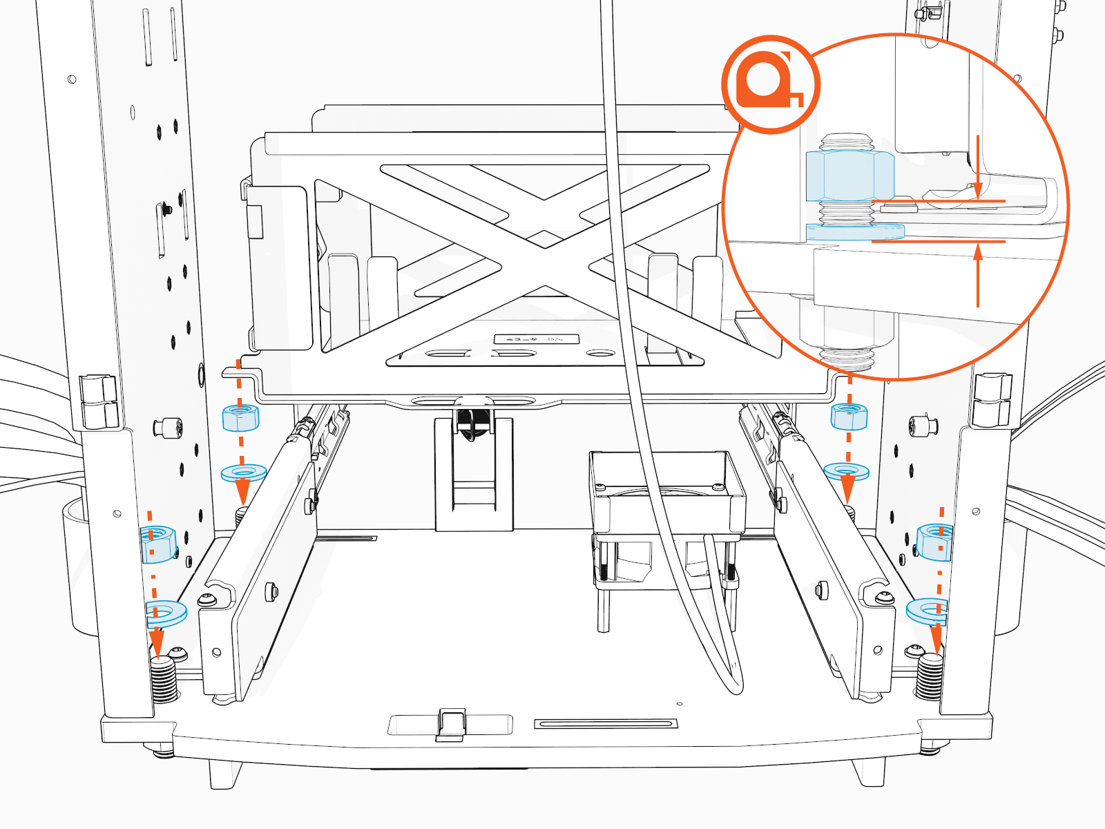 Technical illustration depicts the procedural step.