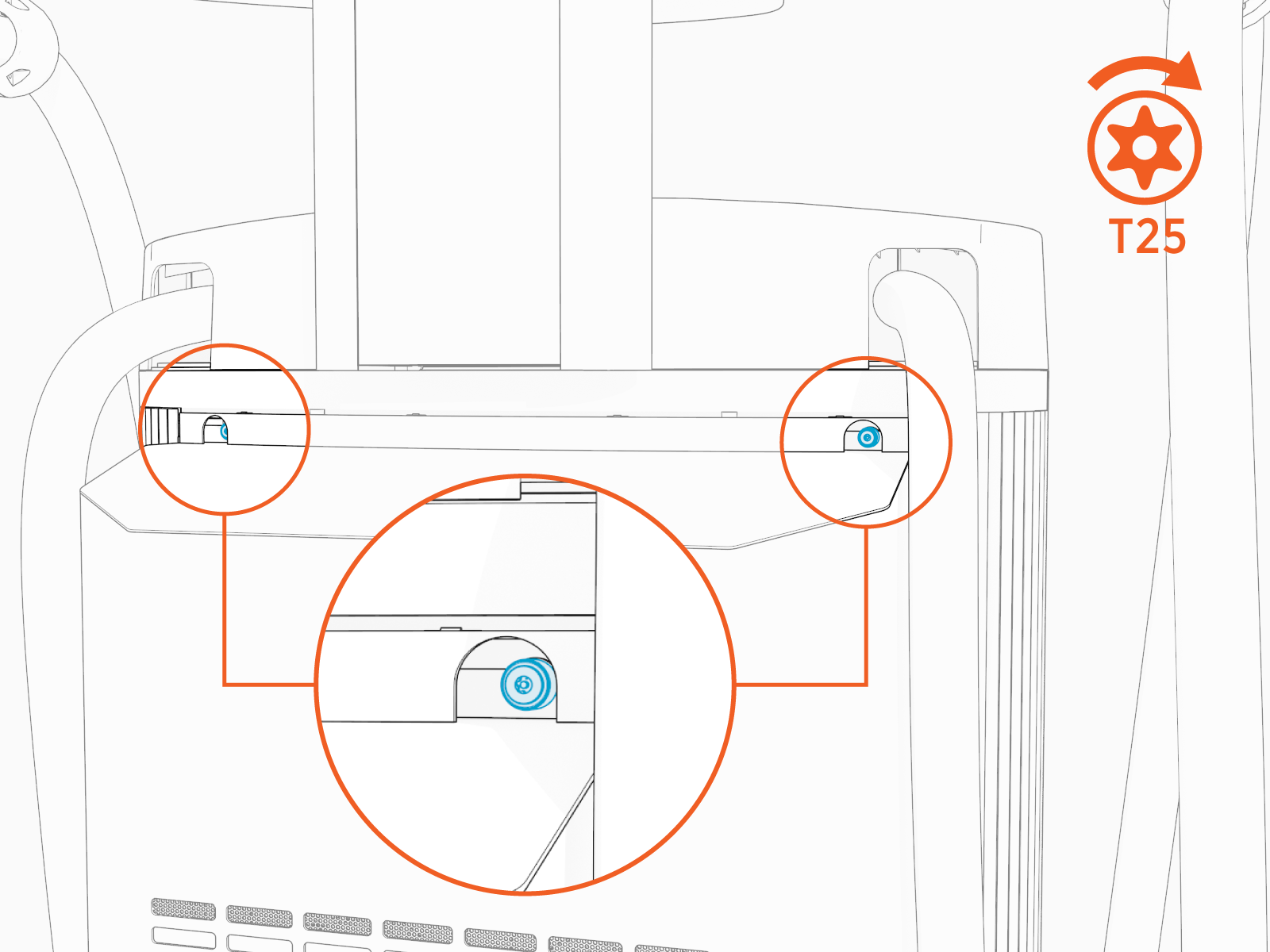 Technical illustration depicts the procedural step.