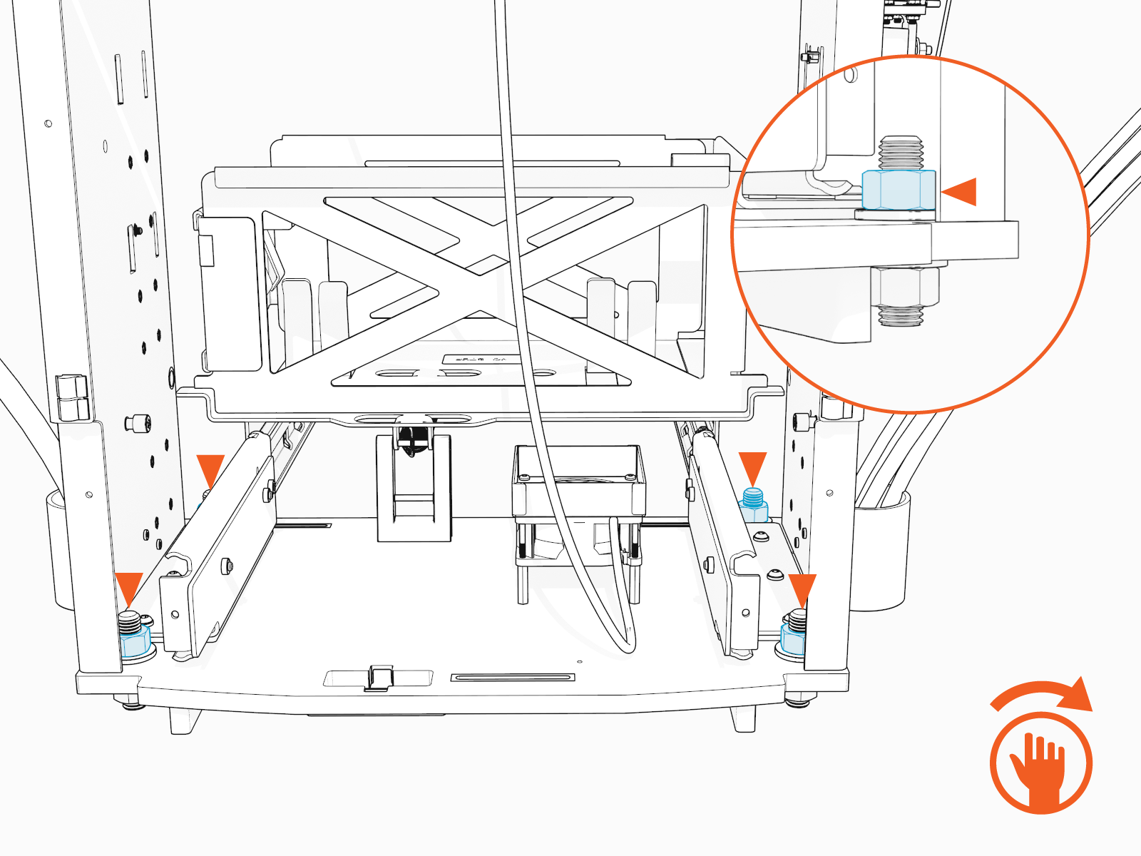 Technical illustration depicts the procedural step.