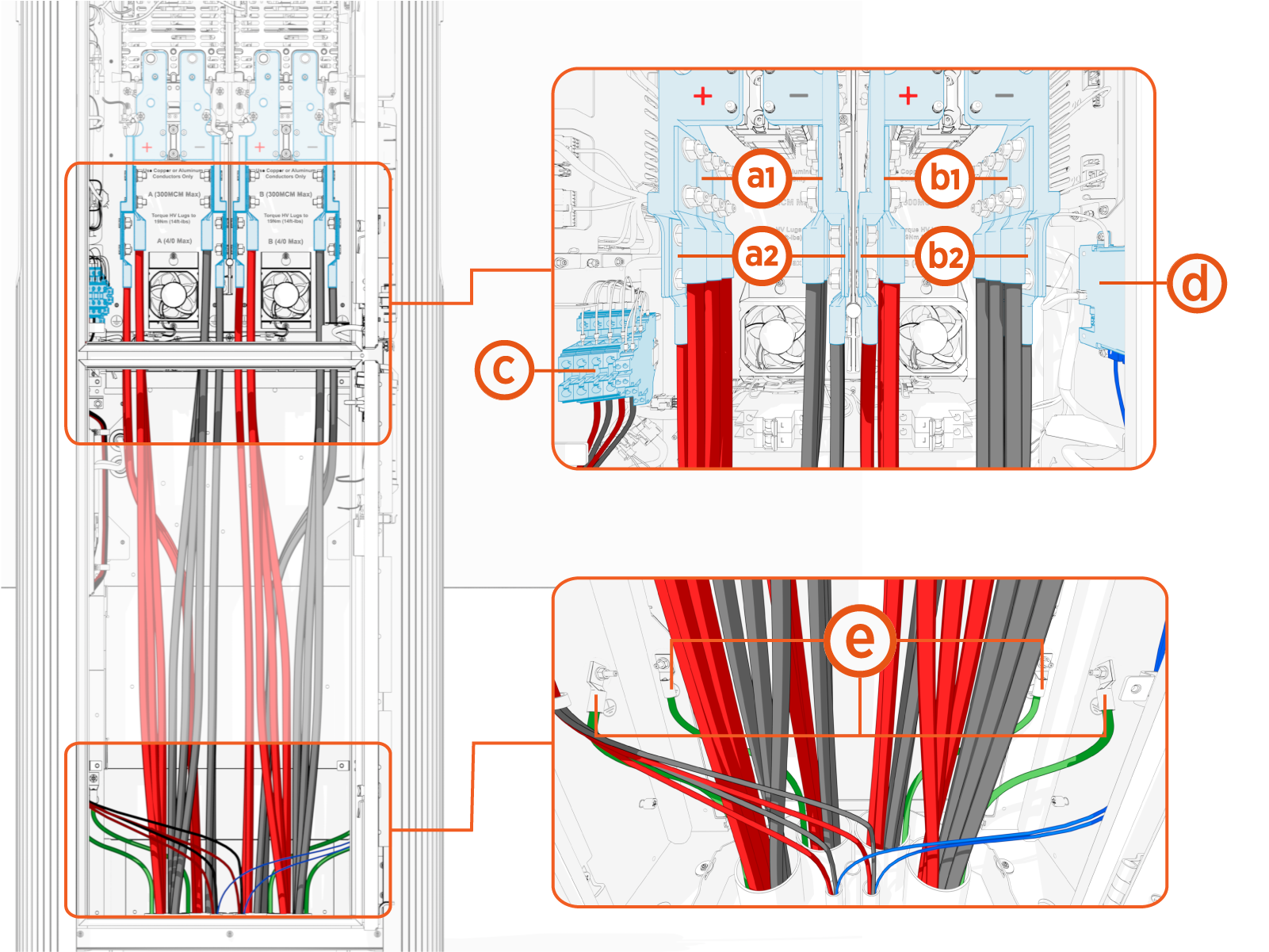 Labeled diagram of product, tools or parts.