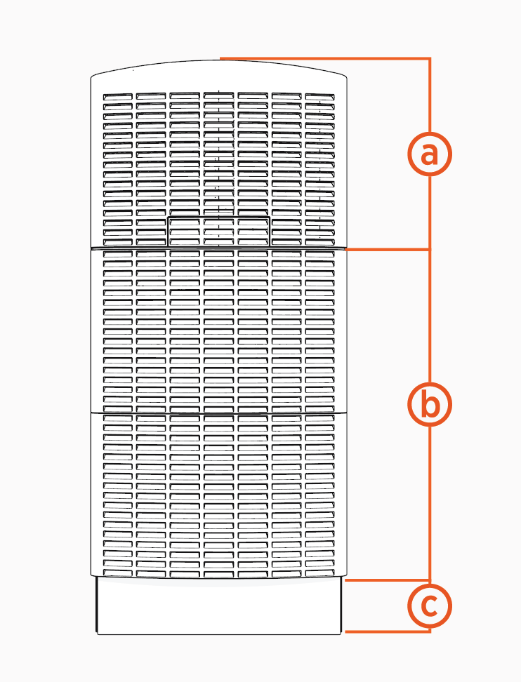 Labeled diagram of product, tools or parts.