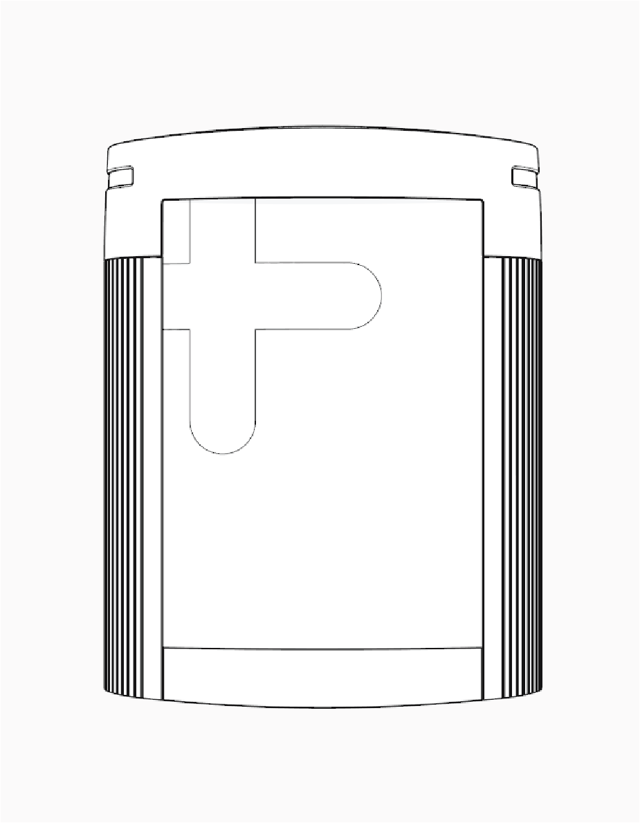 Front view of Power Link 2000 depot mount enclosure