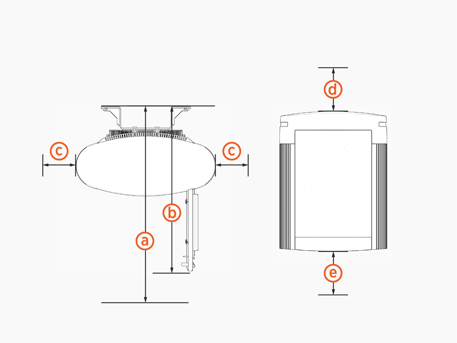 Labeled diagram of product, tools or parts.