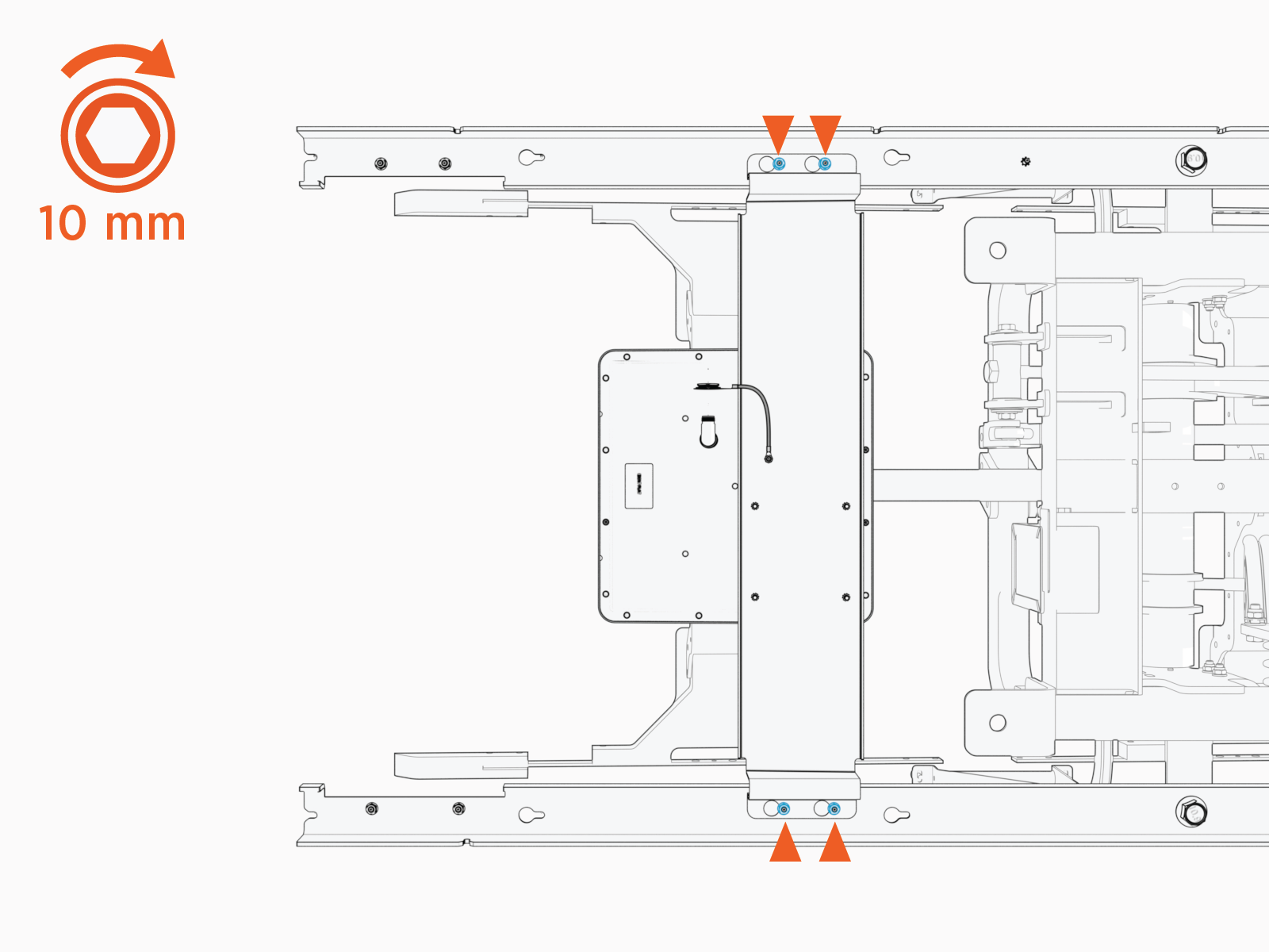 Technical illustration depicts the procedural step.