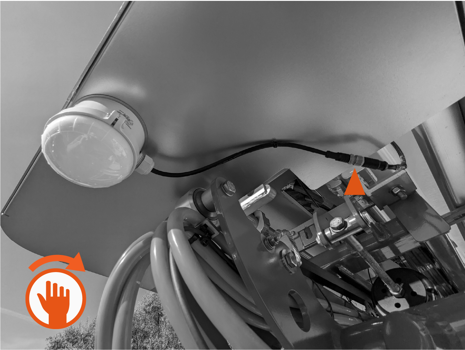 Technical illustration depicts the procedural step.