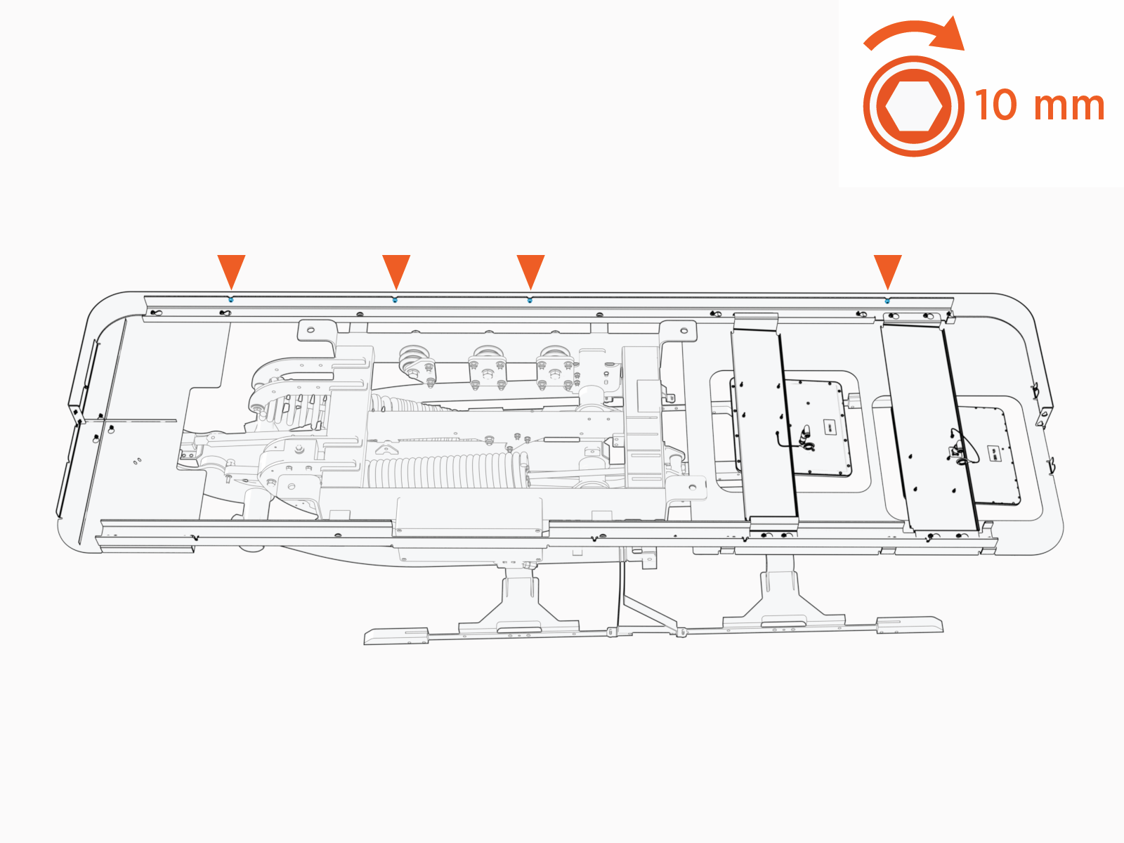 Technical illustration depicts the procedural step.