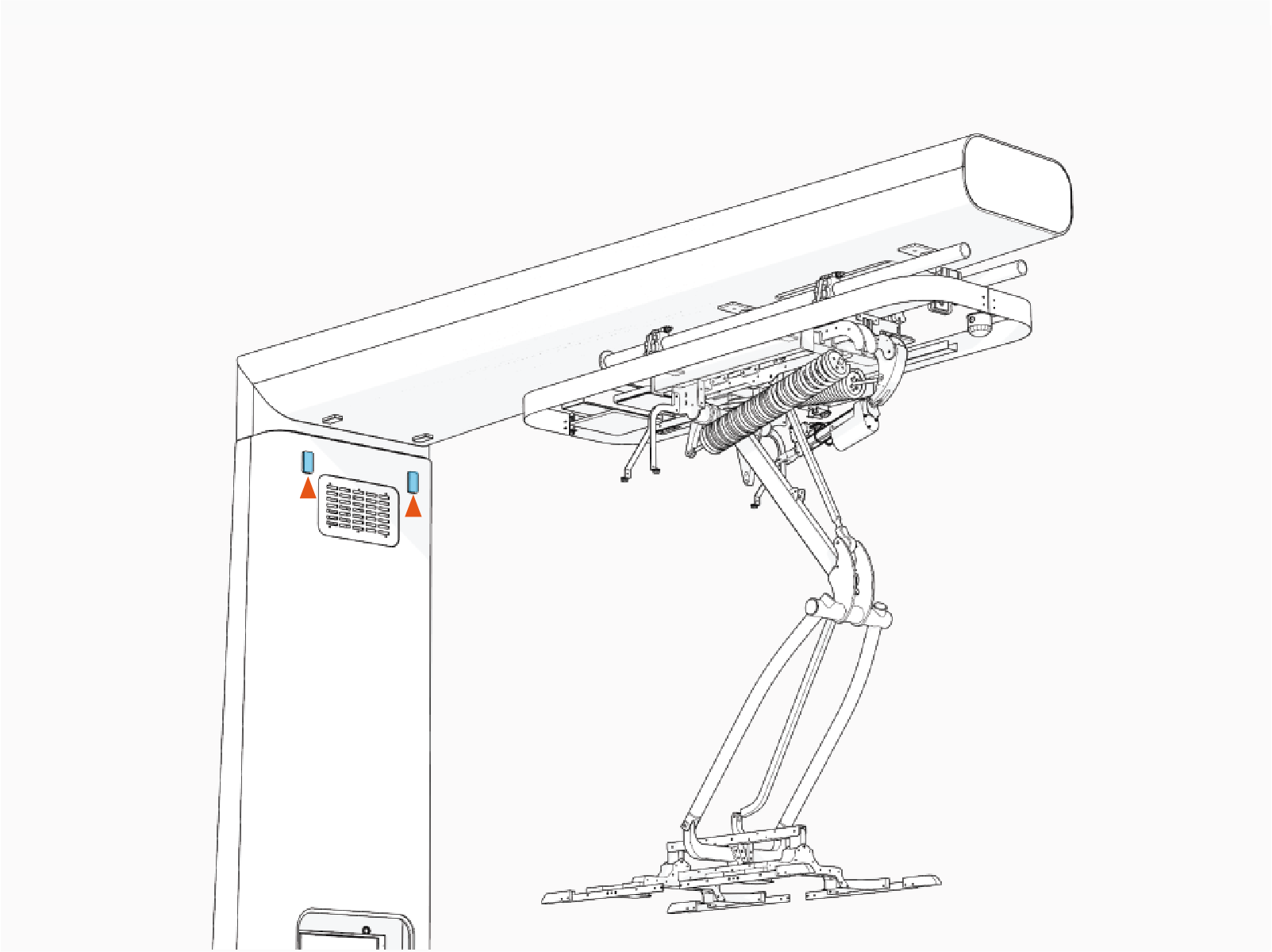 Technical illustration depicts the procedural step.