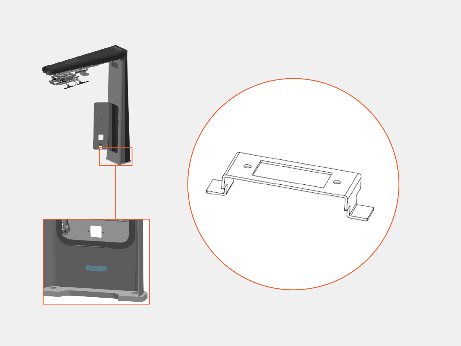 Technical illustration depicts the procedural step.