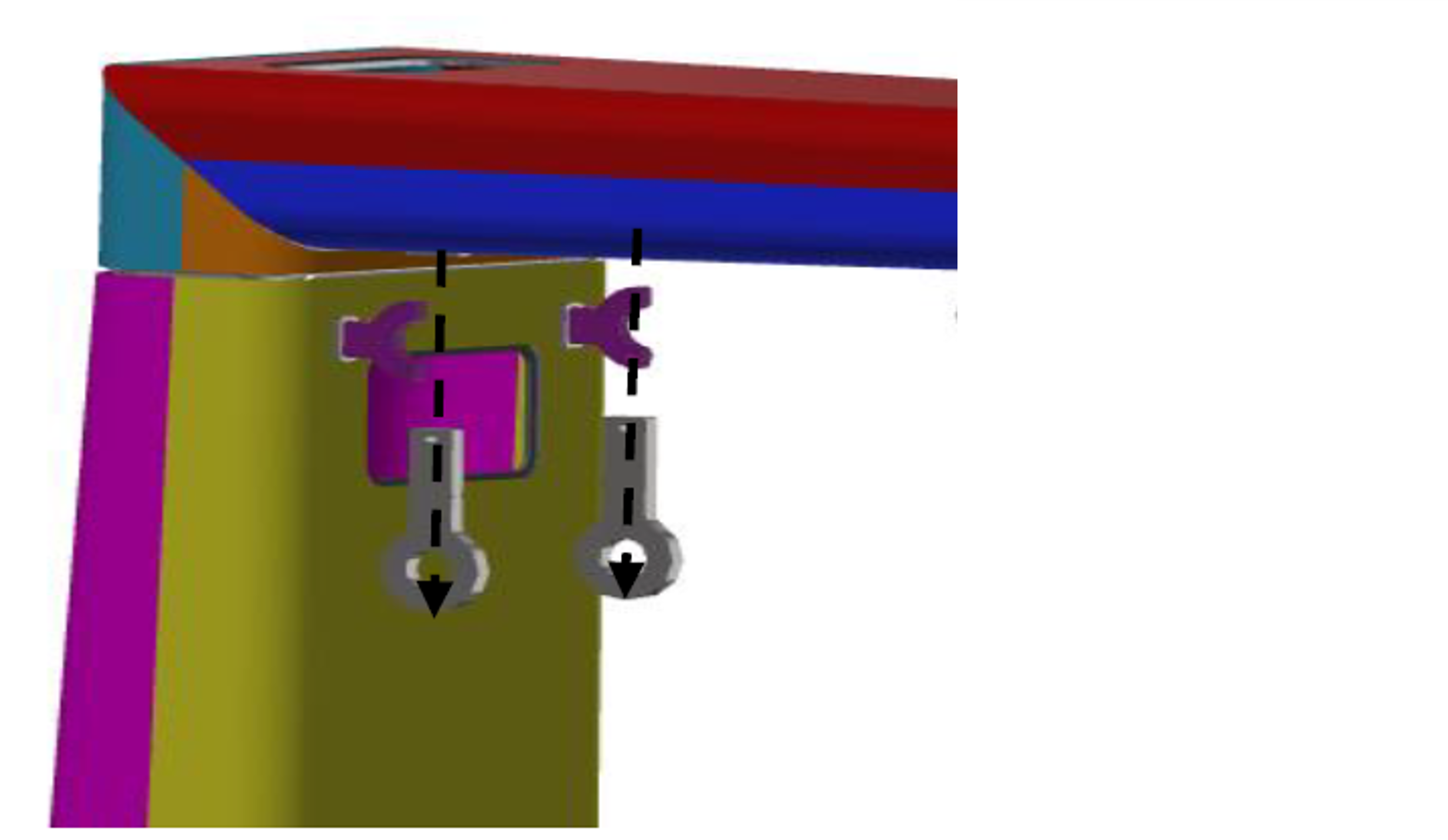 Technical illustration depicts the procedural step.