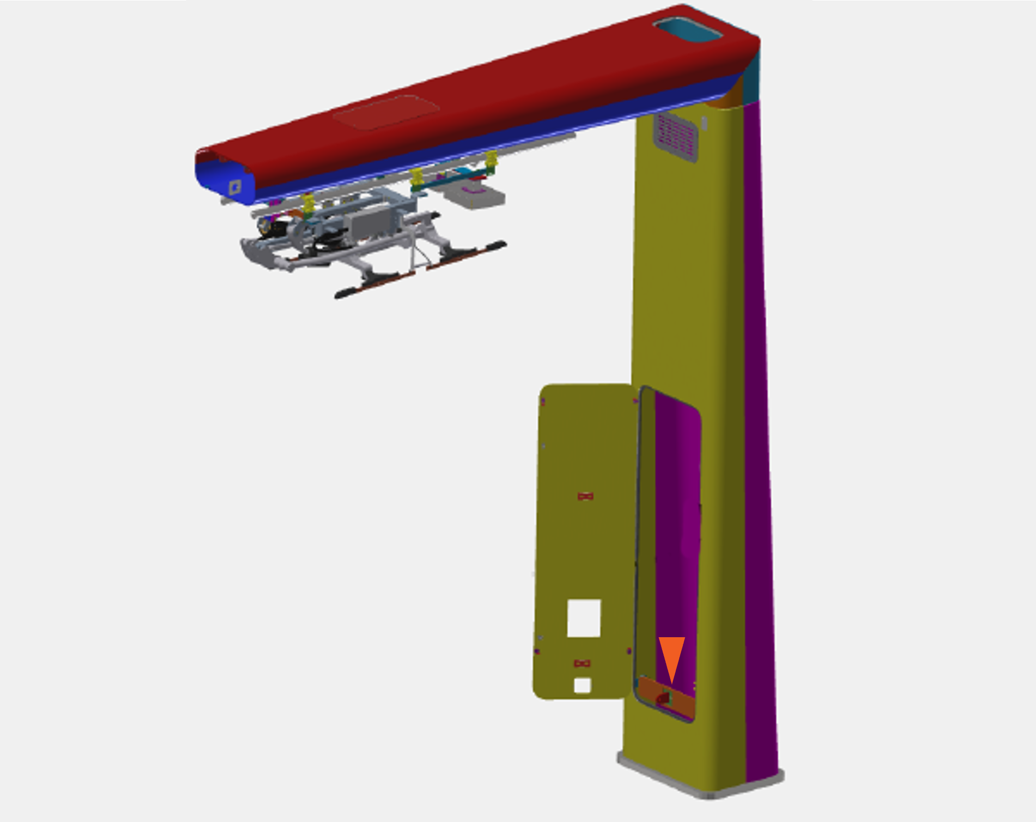Technical illustration depicts the procedural step.