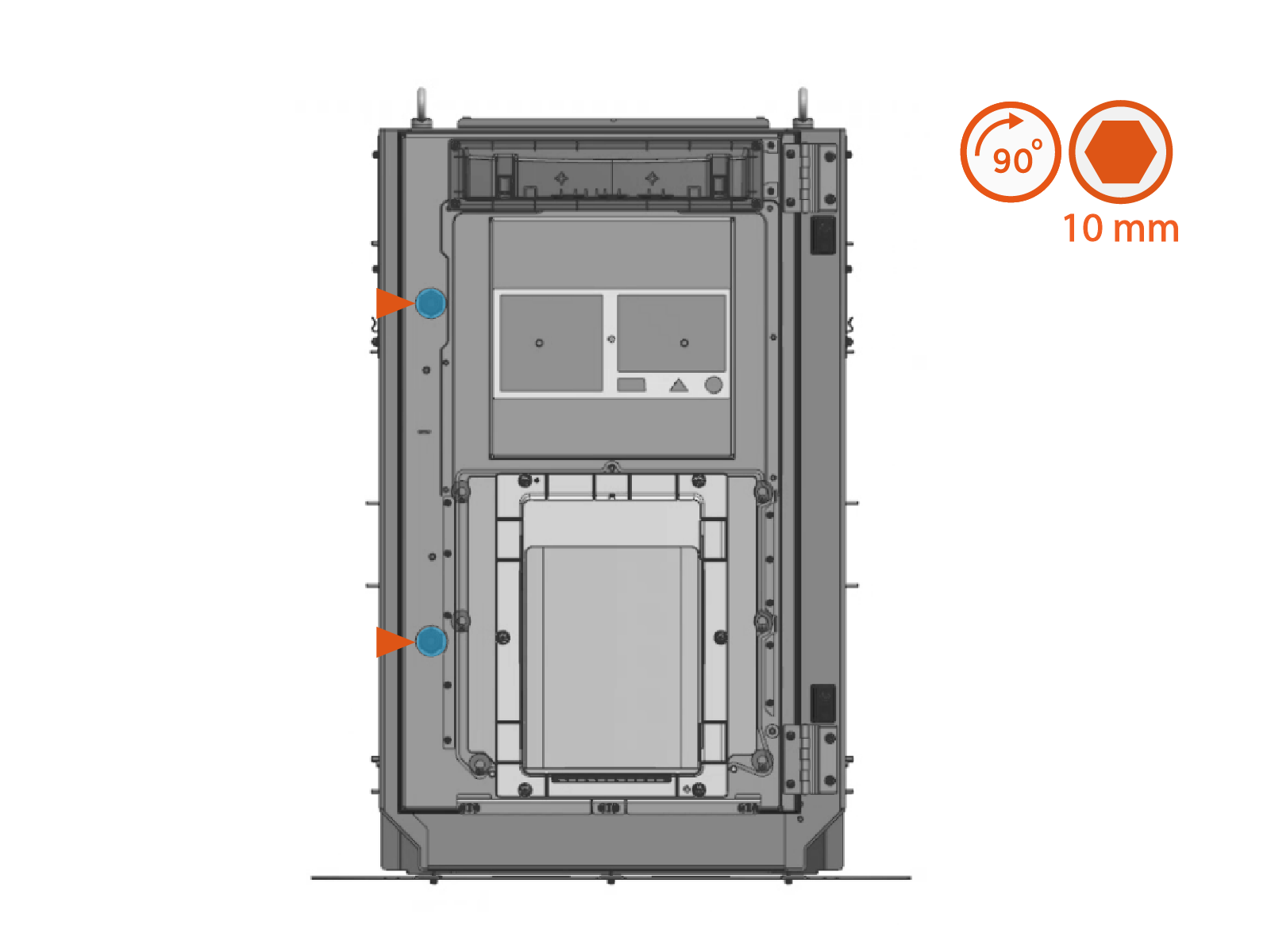 Technical illustration depicts the procedural step.