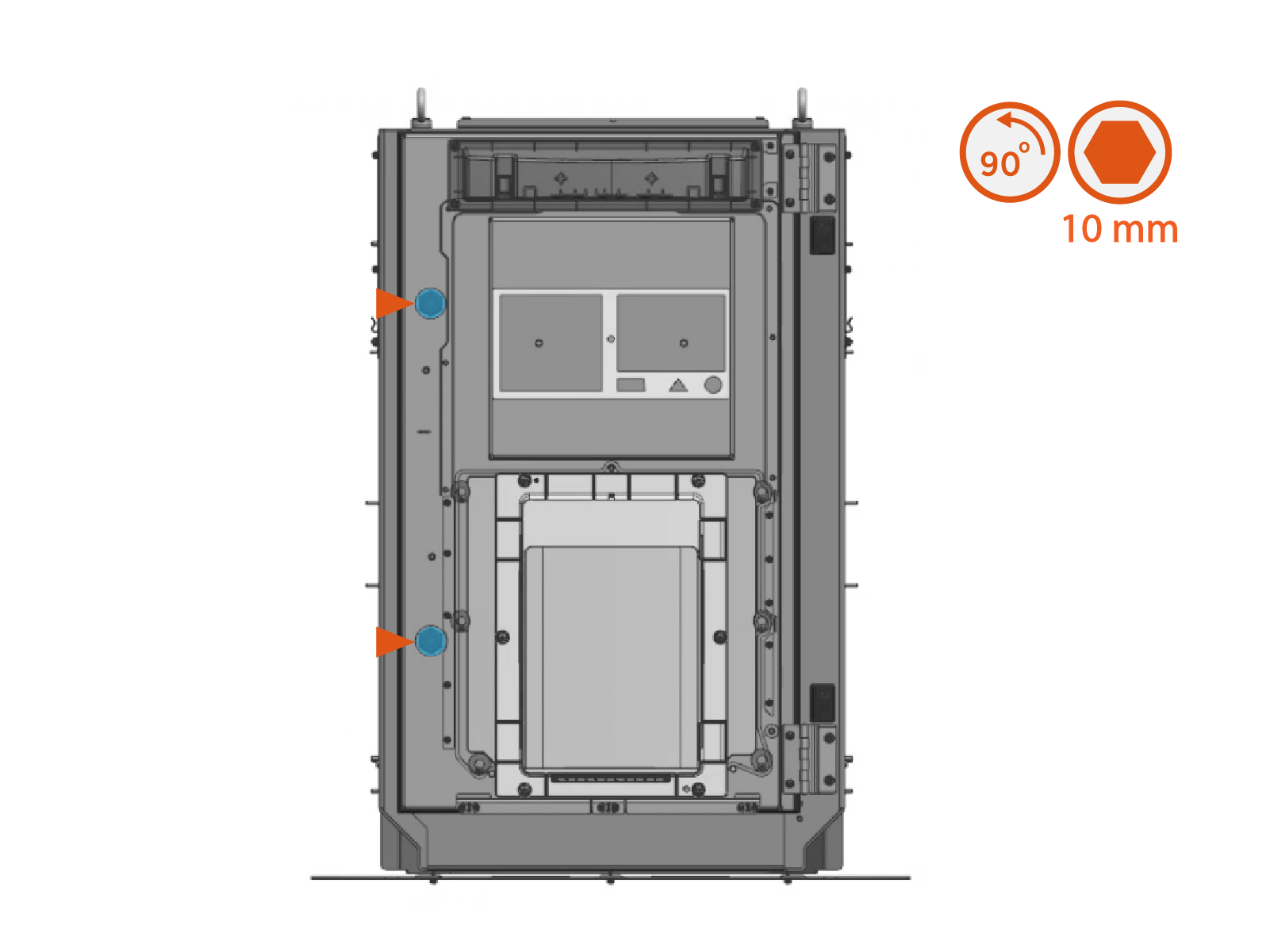 Technical illustration depicts the procedural step.