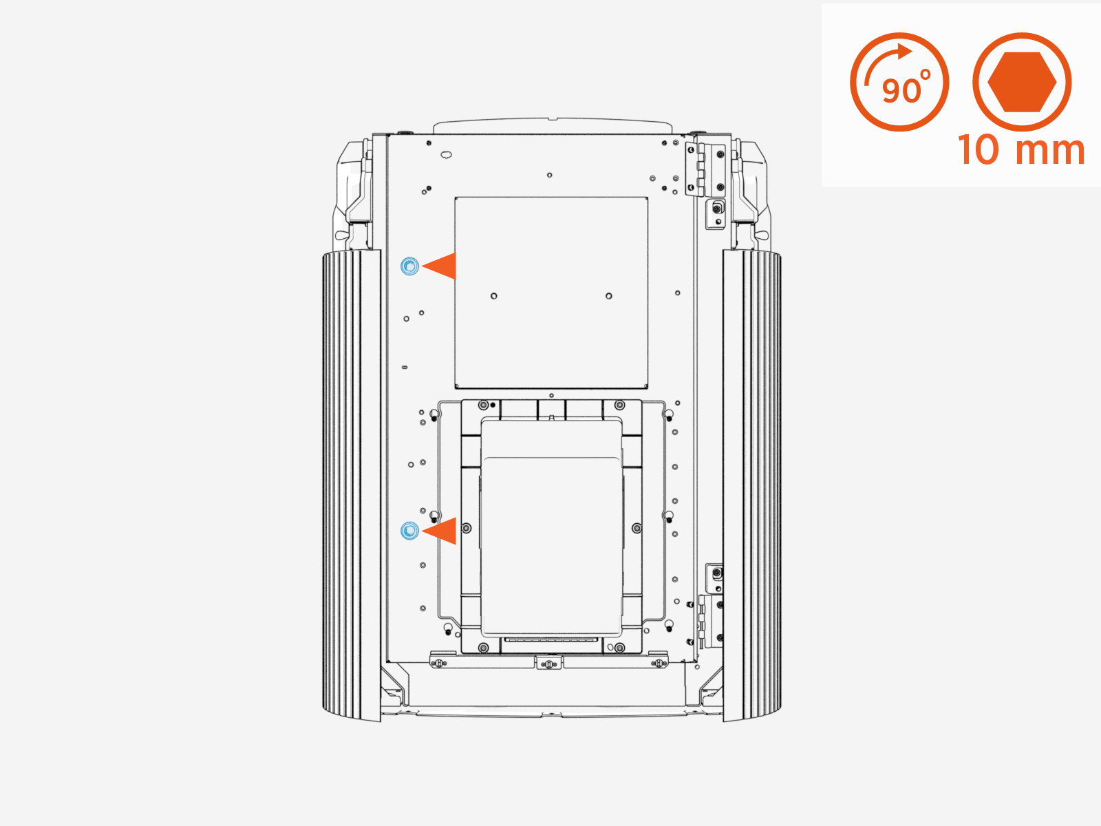 Technical illustration depicts the procedural step.