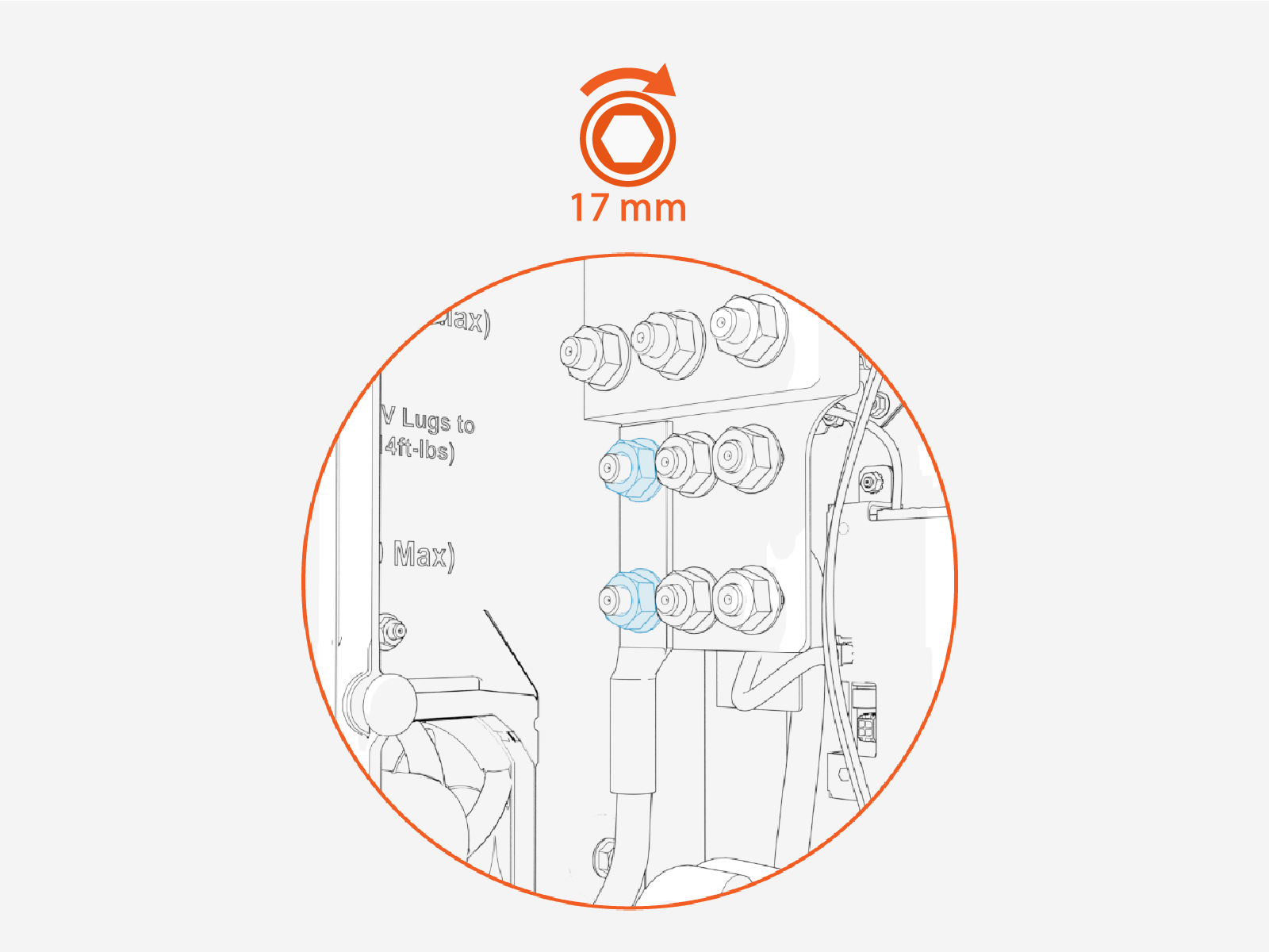 Technical illustration depicts the procedural step.