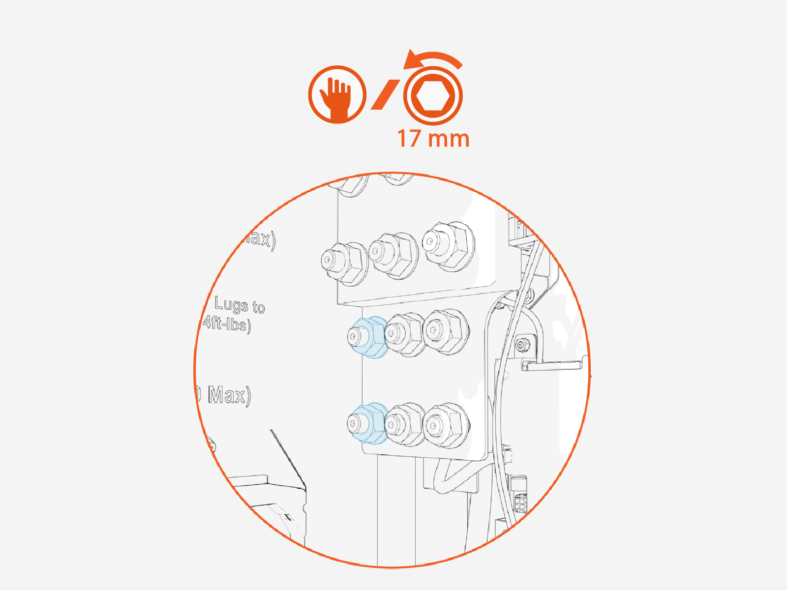 Technical illustration depicts the procedural step.
