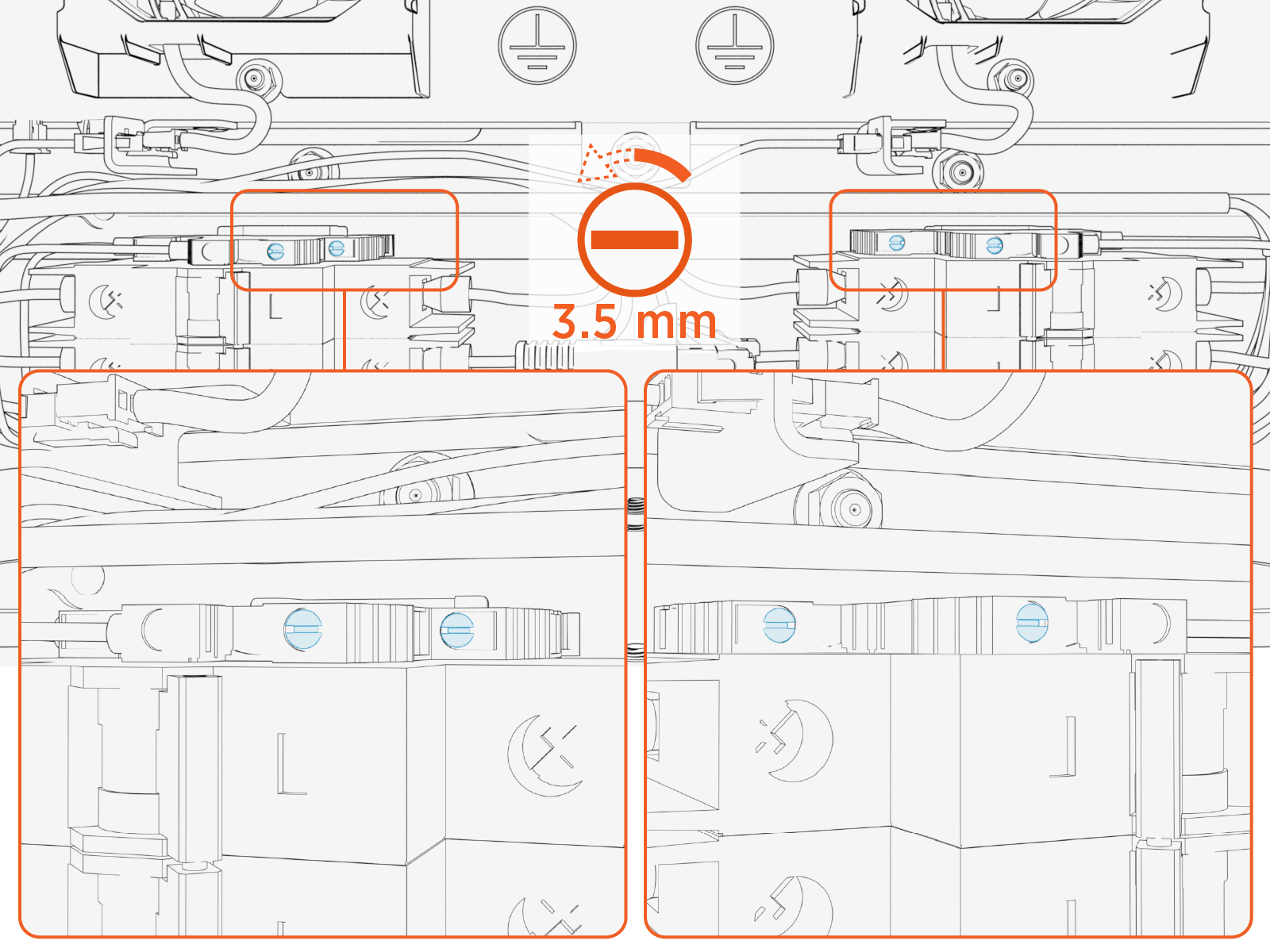 Technical illustration depicts the procedural step.
