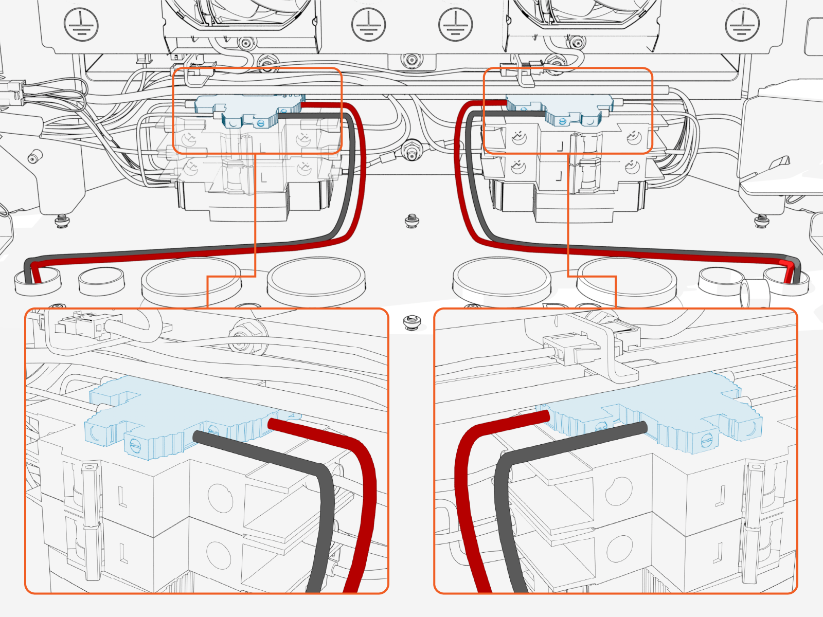Technical illustration depicts the procedural step.