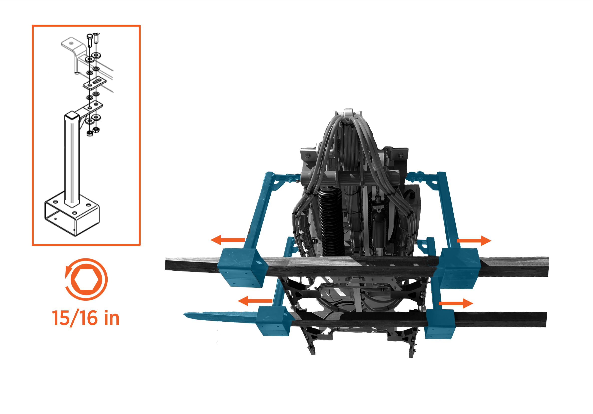 Technical illustration depicts the procedural step.