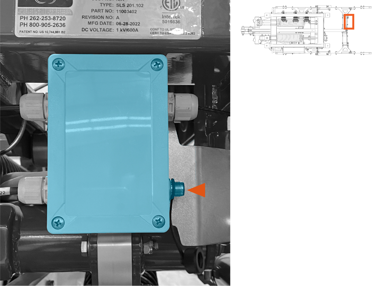 Technical illustration depicts the procedural step.