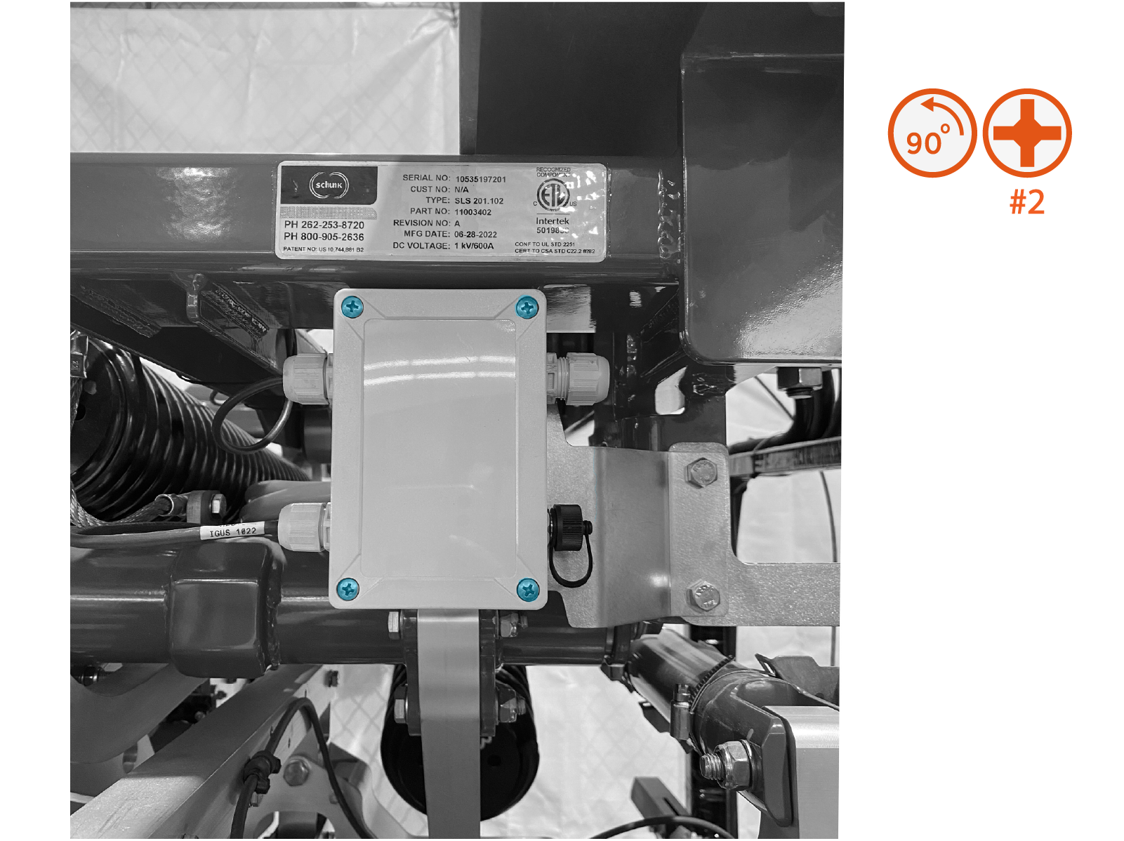 Technical illustration depicts the procedural step.