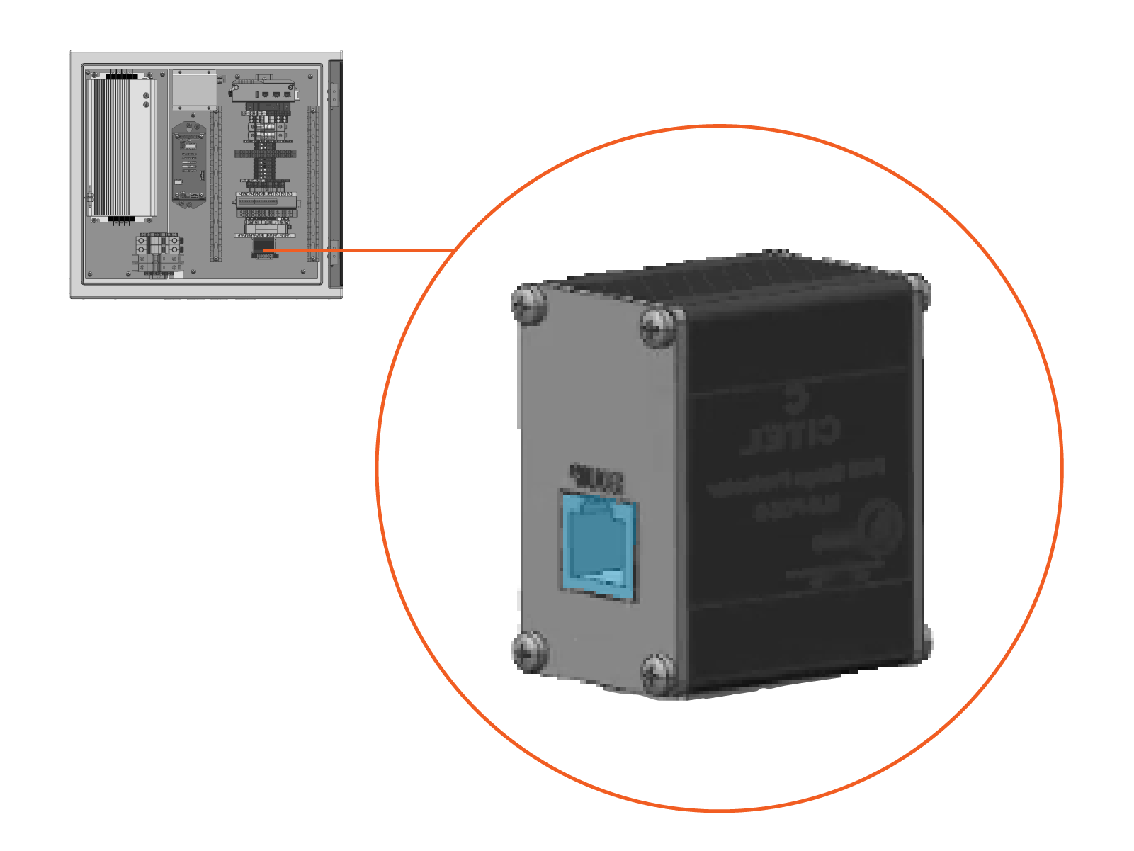 Technical illustration depicts the procedural step.